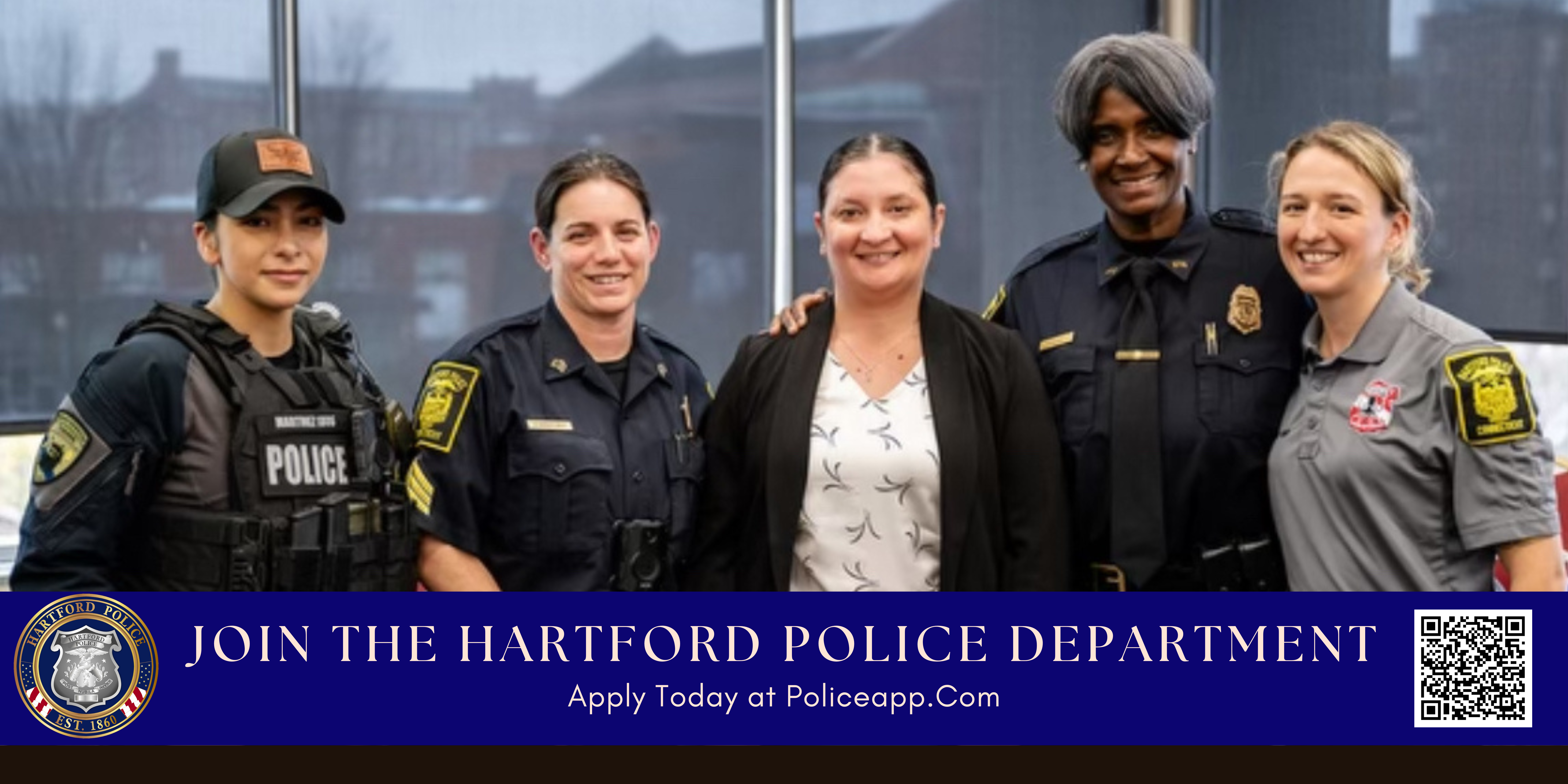 Hartford Police Department, CT Police Jobs