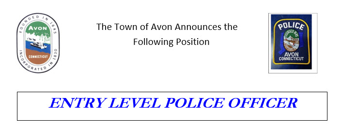 Avon Police Department, CT Police Jobs