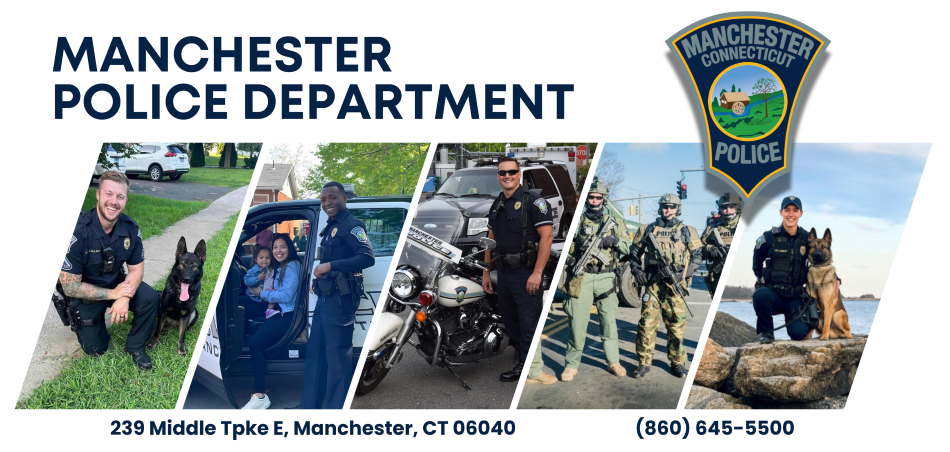Manchester Police Department, CT Police Jobs