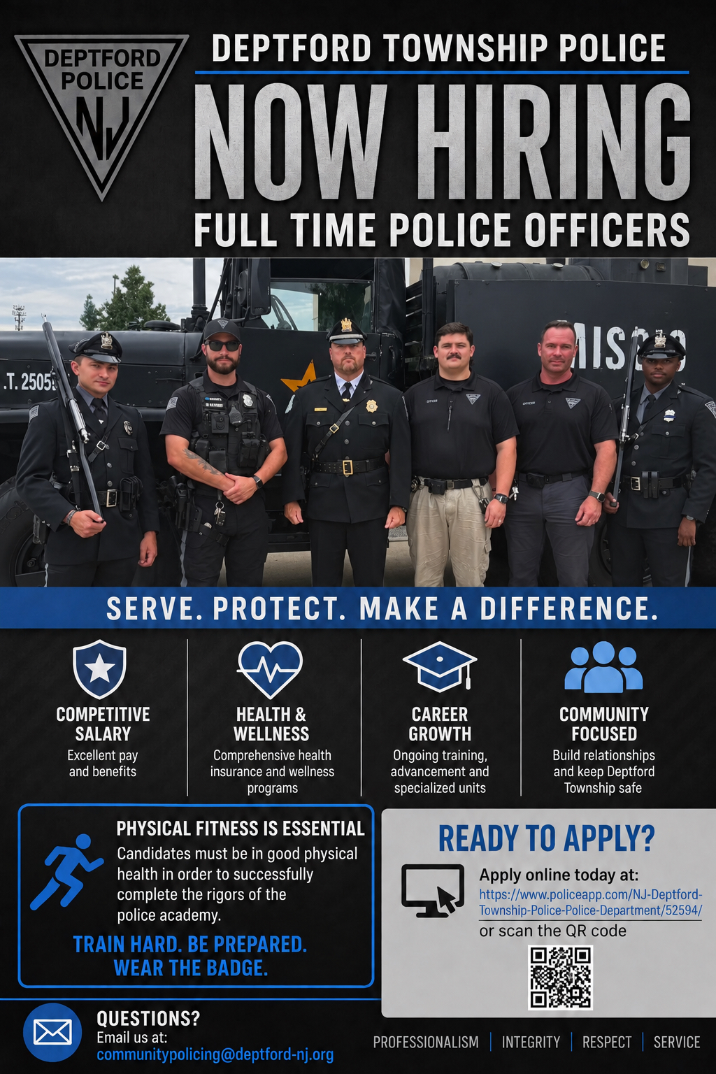 Deptford Township Police, NJ Police Jobs