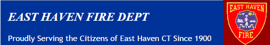 East Haven Fire Banner