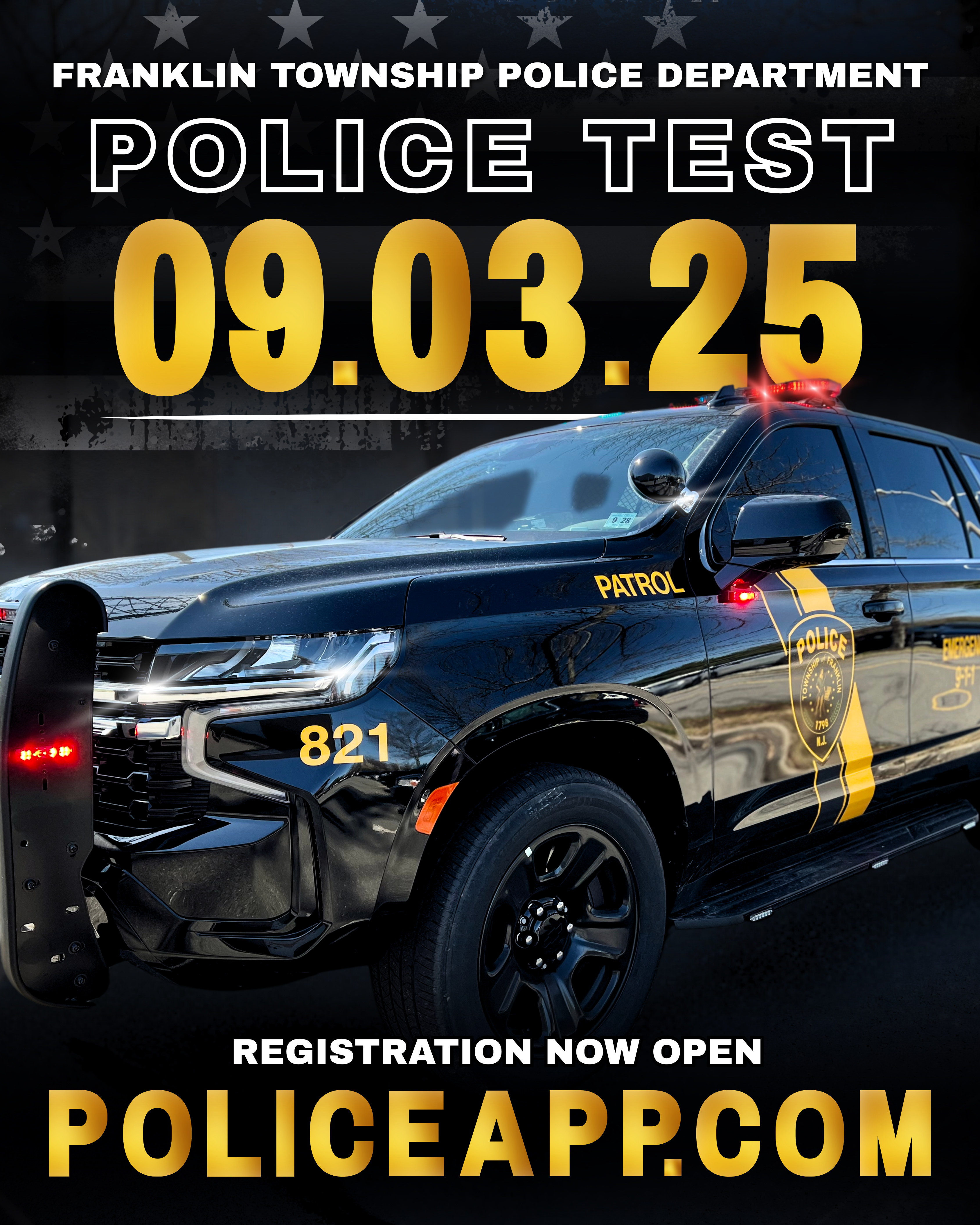Multiple Police Vehicles