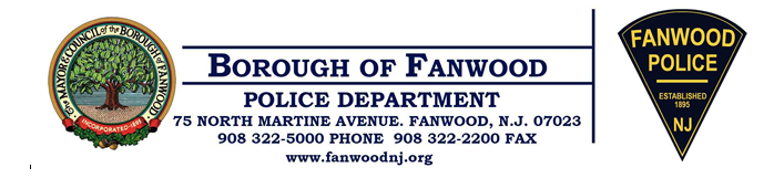 Fanwood Police Department, NJ Police Jobs