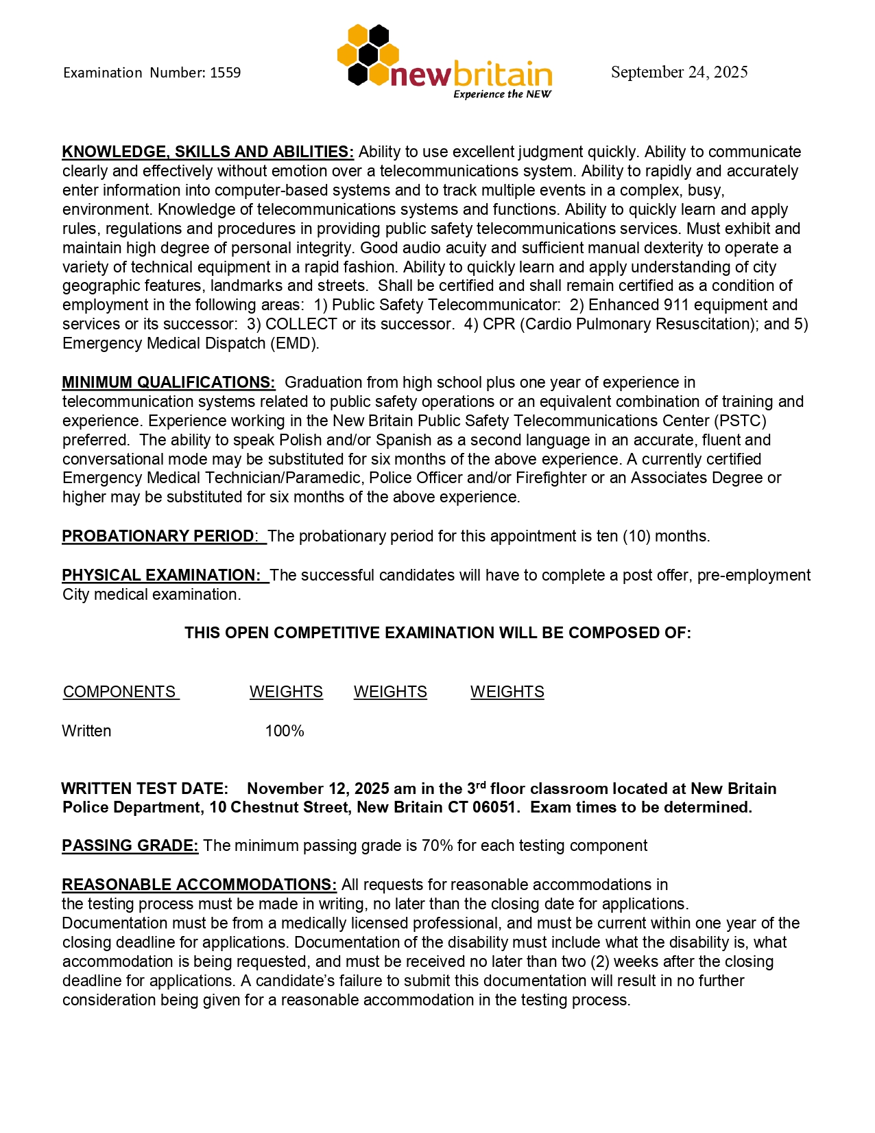 Job Description