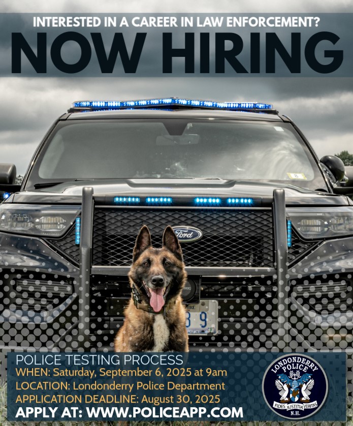 Londonderry Police Department, NH Police Jobs
