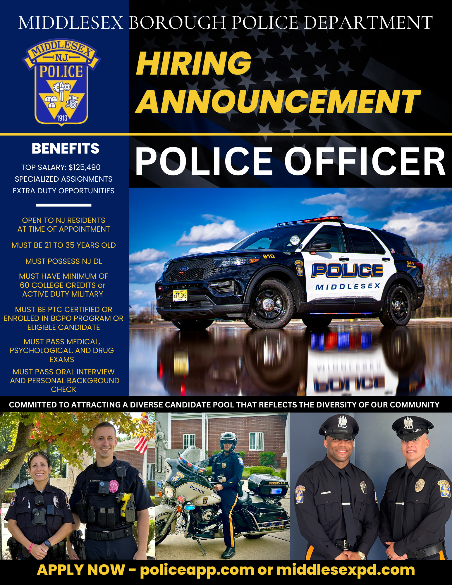 Recruiting poster 2025