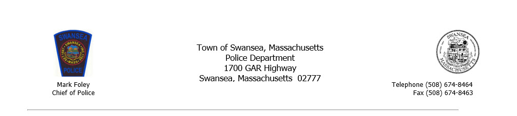 Swansea Police Department, MA Police Jobs