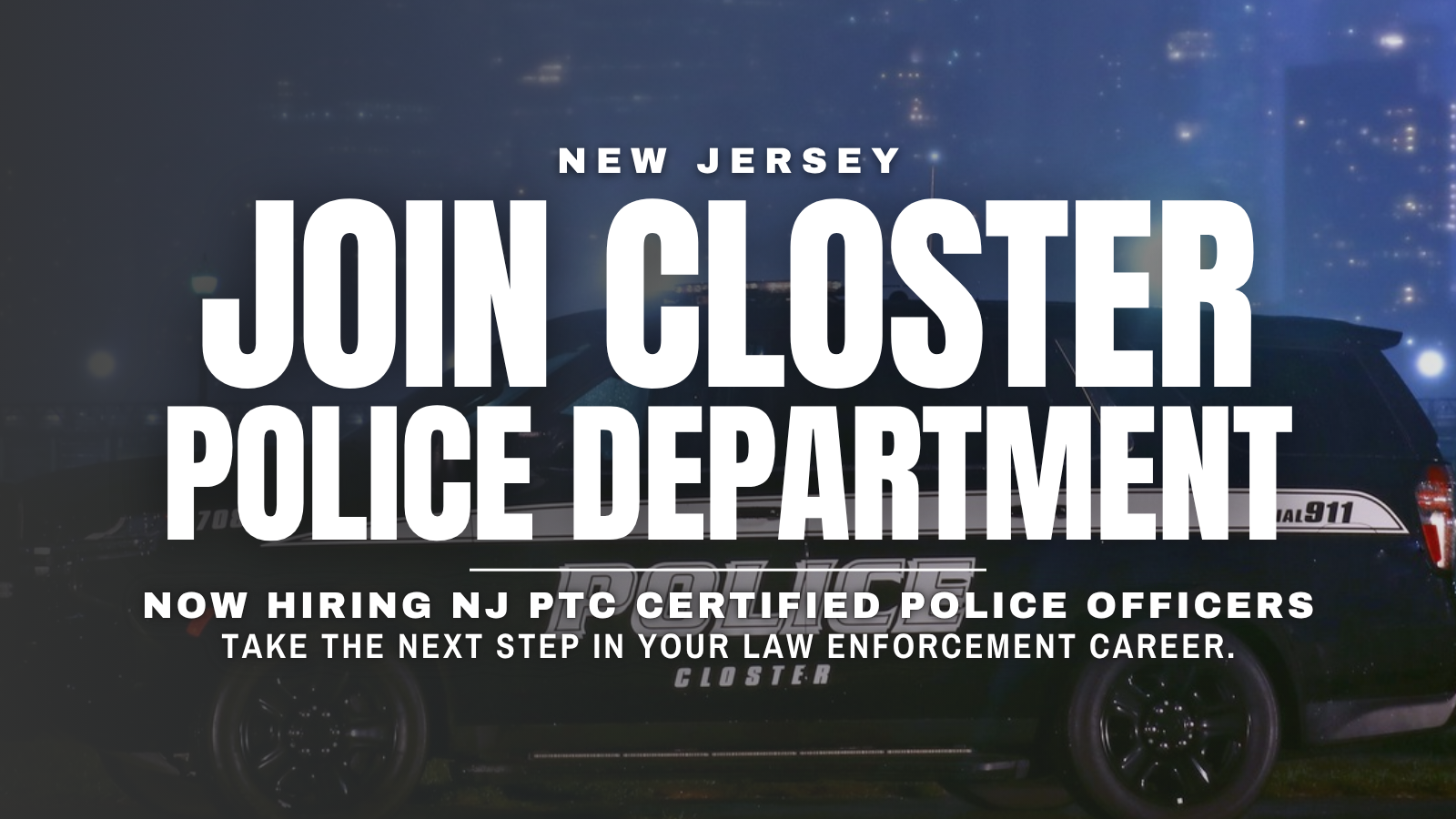 Join Closter Police Department