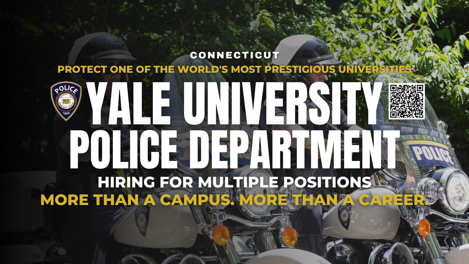 Join Yale University PD