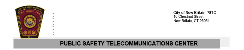 New Britain Public Safety Telecommunications Center, CT Police Jobs