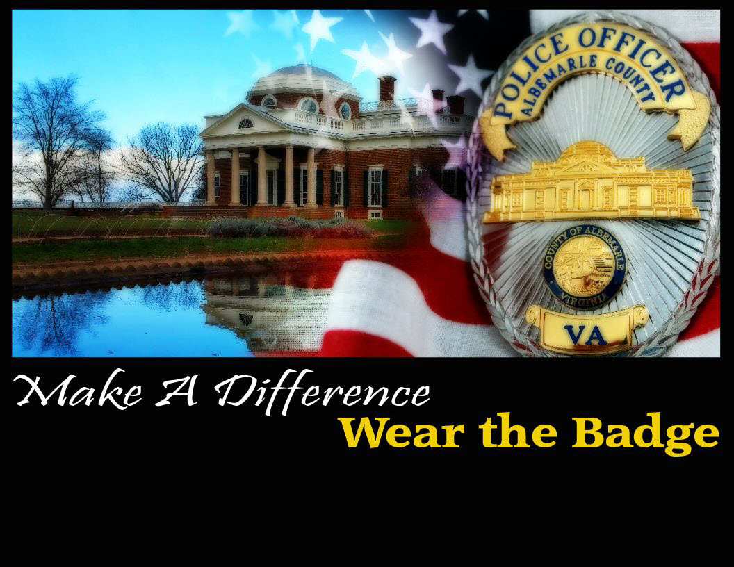 Albemarle County, VA Police Jobs Entry Level PoliceApp