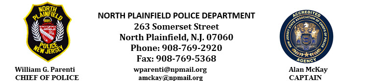 North Plainfield Police Department, NJ Police Jobs