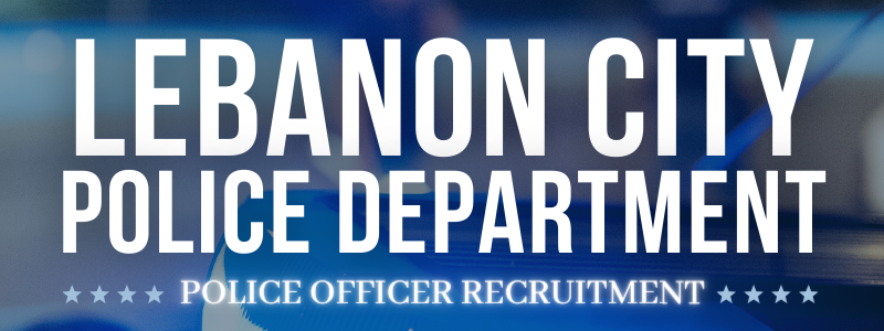 Lebanon City Police Department, PA Police Jobs