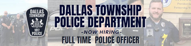 Applications open for Full Time Police Officer in Dallas Borough – Dallas  Borough