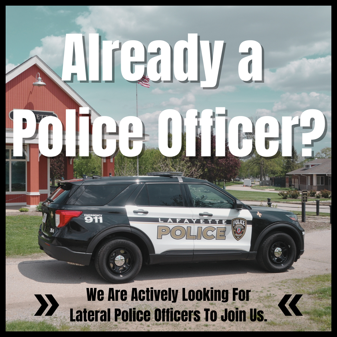 Lafayette Police Department, IN Police Jobs