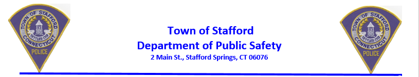 Stafford Police Department, CT Police Jobs