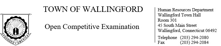 Wallingford Police Department, CT Police Jobs