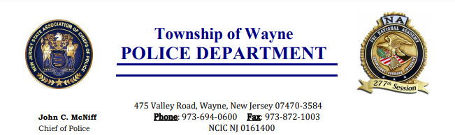 Wayne Police Department, NJ Police Jobs