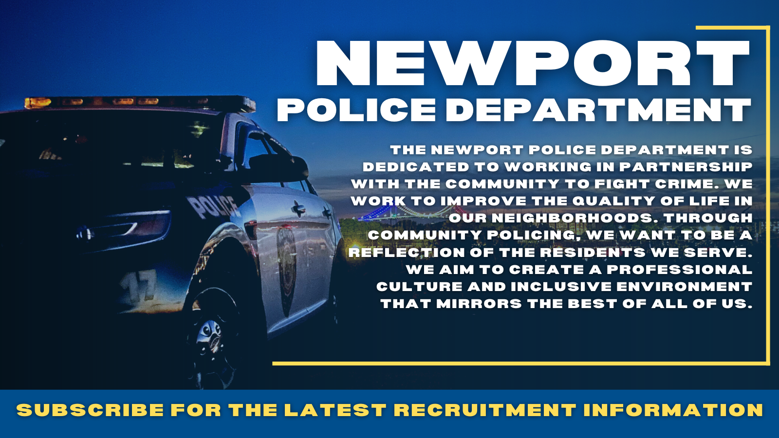 Newport Police Department, RI Police Jobs