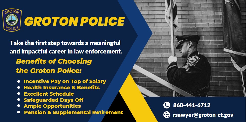 Groton Town Police Department, CT Police Jobs