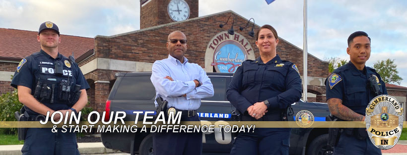 Cumberland Metropolitan Police Department, IN Police Jobs