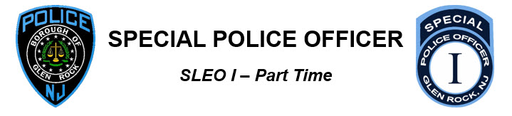 Glen Rock Police Department - NJ Job Title: SLEO I Salary: $15.00 per hour  Deadline: June 29, 2023 11:59 PM Eastern Apply Today:…