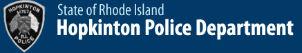 Hopkinton Police Department, RI Police Jobs