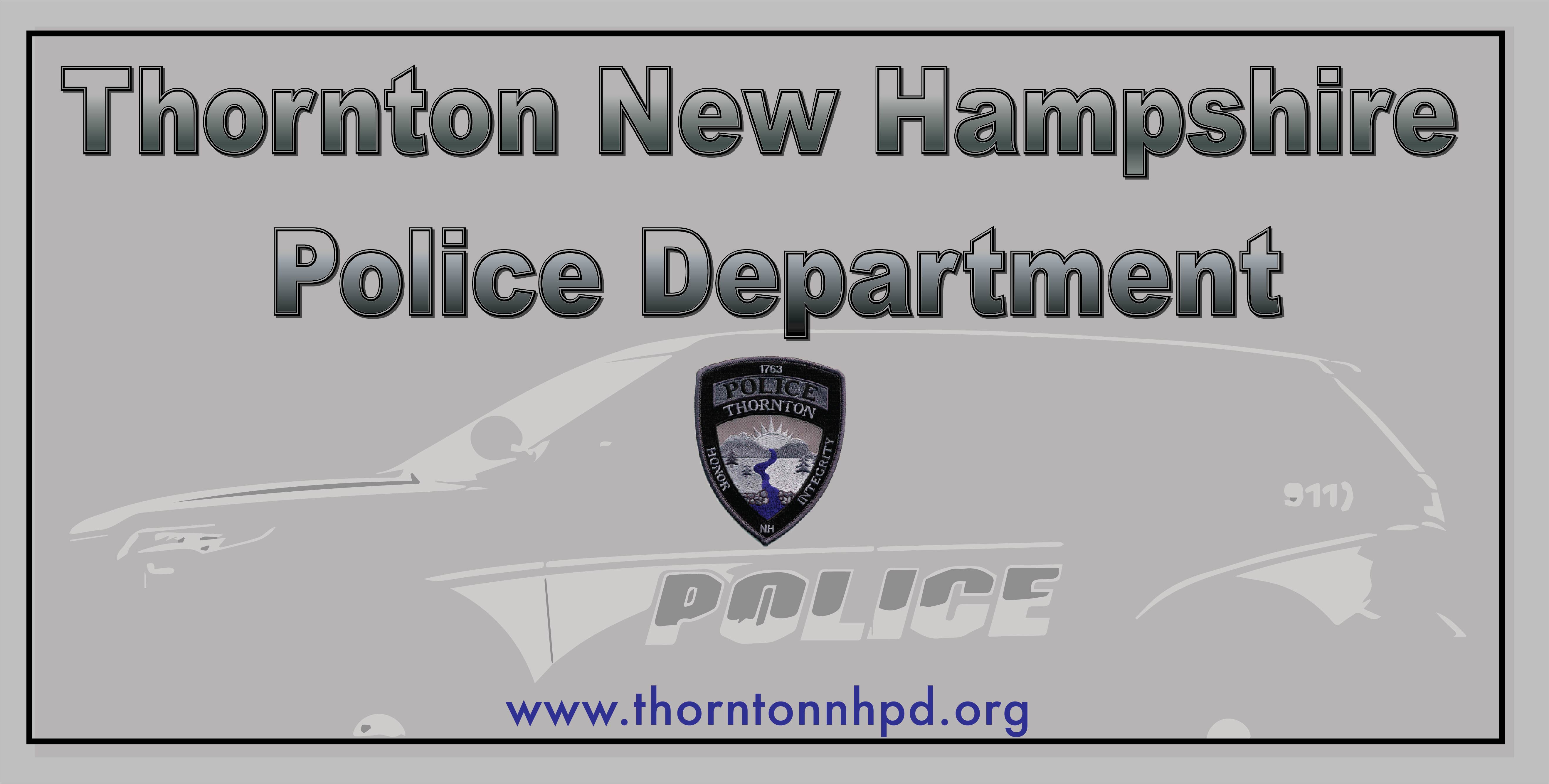 Thornton Police Department, NH Police Jobs