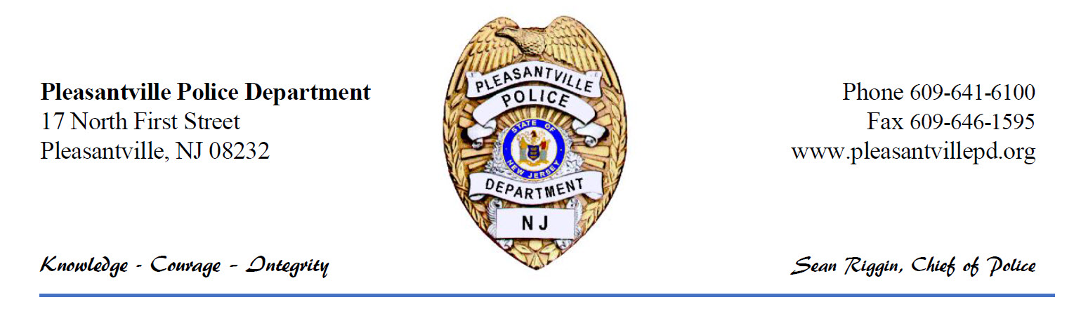 Pleasantville Police Department, NJ Police Jobs