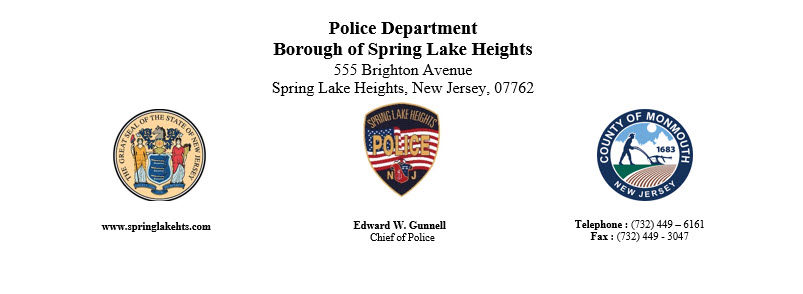 Spring Lake Heights Police Department, NJ Police Jobs