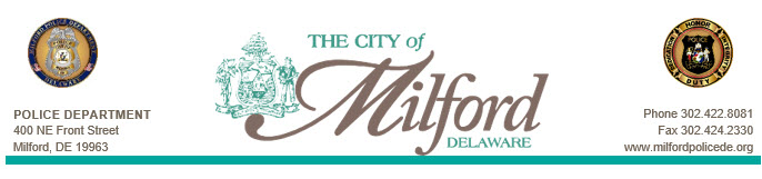City of Milford Police Department, DE Police Jobs