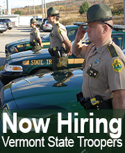 Vermont State Police, VT Police Jobs